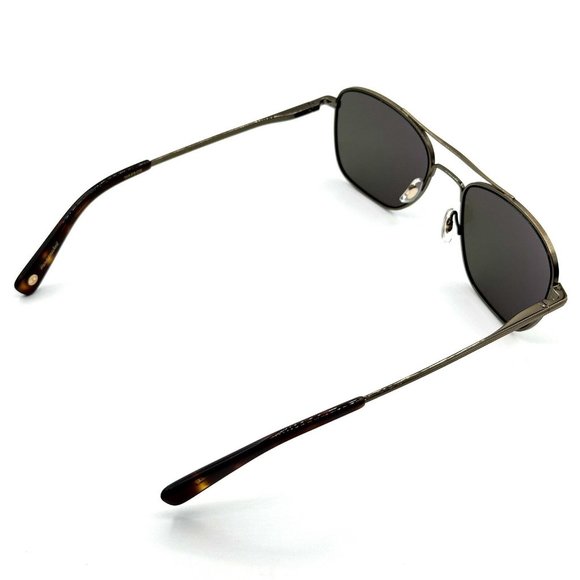 Garrett Leight GLCO Unisex Harbor Color Brushed Gold Sunglasses New - Picture 3 of 5
